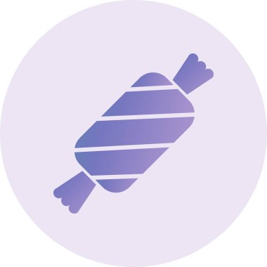 Toffee icon vector. thin line sign. isolated contour symbol illustration