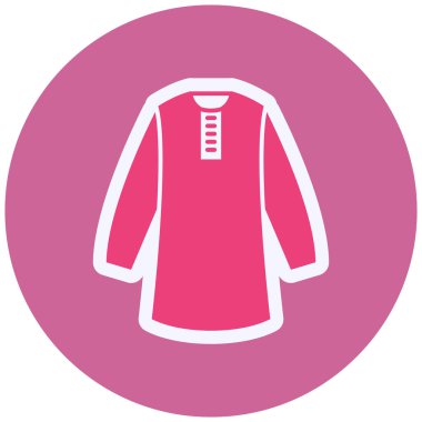 Clothes  web icon vector illustration
