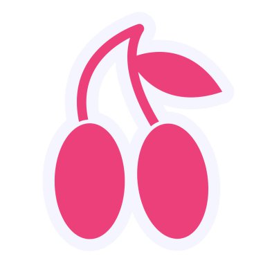 Jambolan Vector lyph Icon Design