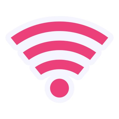 wifi simgesi vektör illüstrasyonu