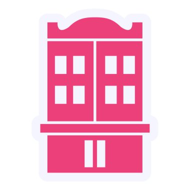 hotel vektör çizim