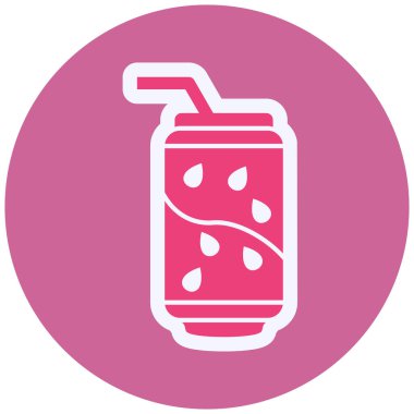 vector illustration of soda