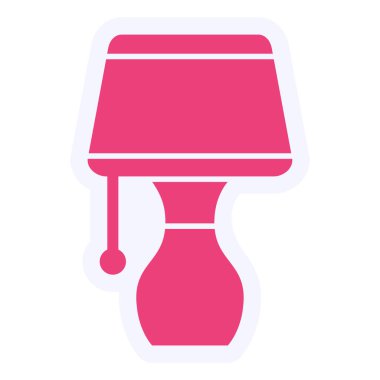 Lamba simgesinin vektör illüstrasyonu 