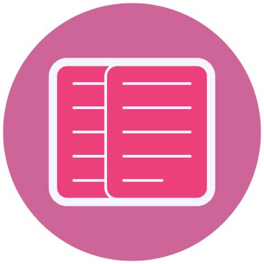 Belge. Web simgesi basit illüstrasyon