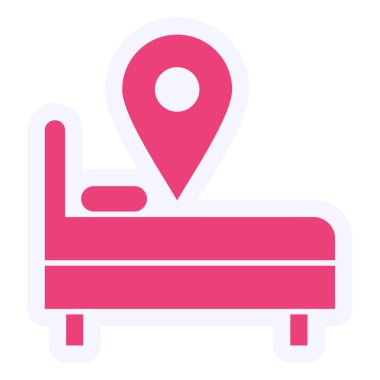 hotel vektör çizim