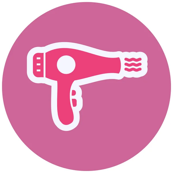 stock vector hair dryer icon. web simple illustration