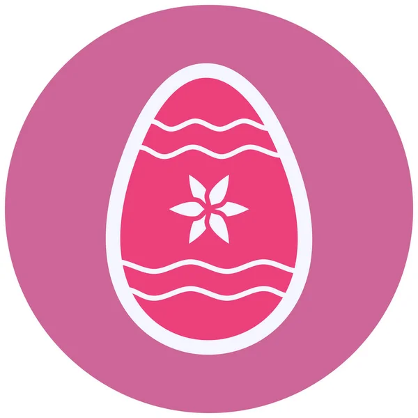 Easter Egg Icon Web Simple Icon — Vector de stock