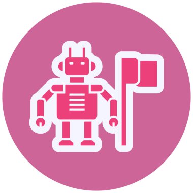 Devrim. Web simgesi basit tasarım