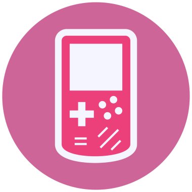 Gameboy. Web simgesi basit tasarım