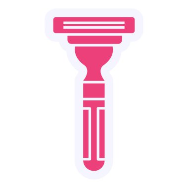 Ustura. Web simgesi basit tasarım 