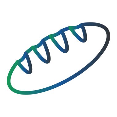 vector Baguette icon symbol illustration