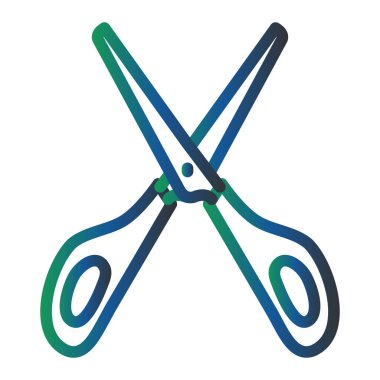 Scissor Vector lyph Icon Design