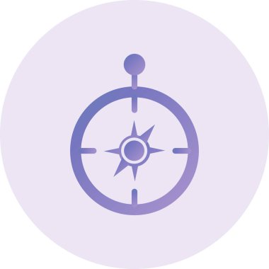 pusula web simgesi vektör resimlemesi