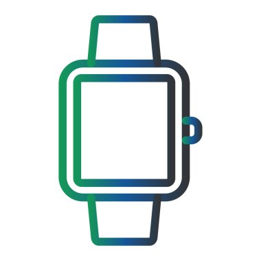 Akıllı çocuk. Web simgesi basit illüstrasyon 