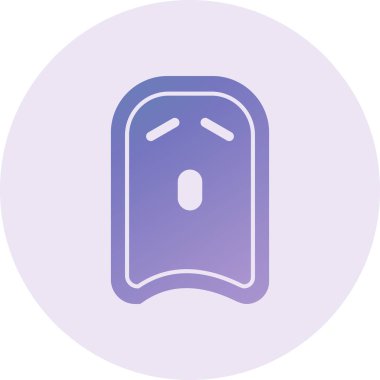 Pool Kickboard. web icon simple illustration