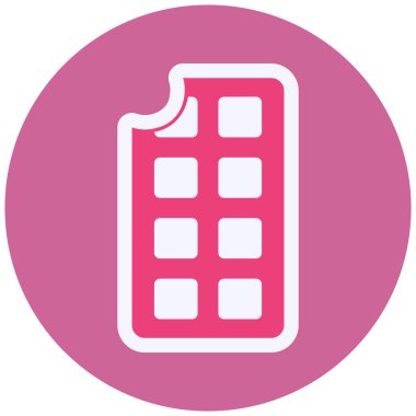 Chocolate . web icon simple illustration