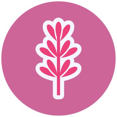 simple web illustration of Lavender flower