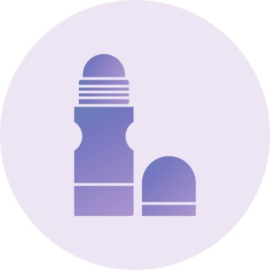 Deodorant Vektör Kabartma Simgesi Tasarımı 