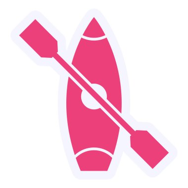 Tekne simgesinin vektör illüstrasyonu