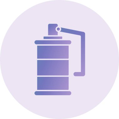 Modern b 'nin vektör illüstrasyonu kahve ikonundan yoksun