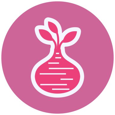 Jicama. Web simgesi basit illüstrasyon