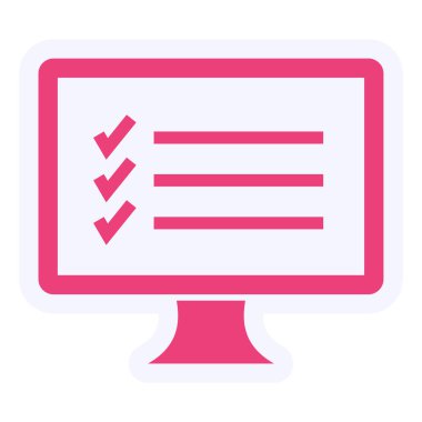 Web simgesi vektör illüstrasyonu