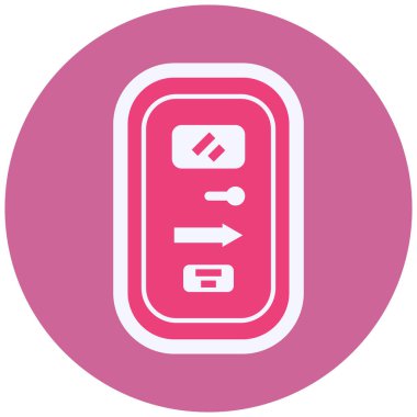 Acil Çıkış 'ın vektör illüstrasyonu