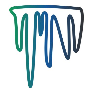 Thaw brush. web icon simple illustration 