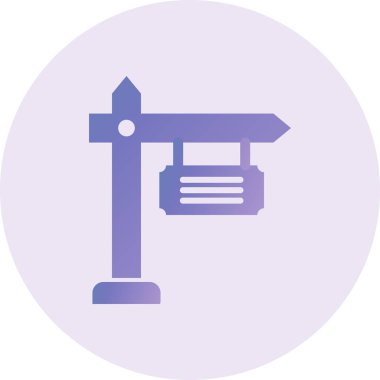 İmza tahtası. Web simgesi basit illüstrasyon