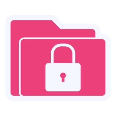 Sabit Sürücü Vektörü Şekil Simgesi Tasarımı