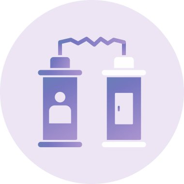 Teleport, web icon simple illustration