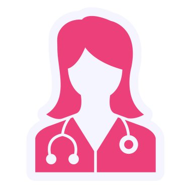 Doktor simge vektör çizim