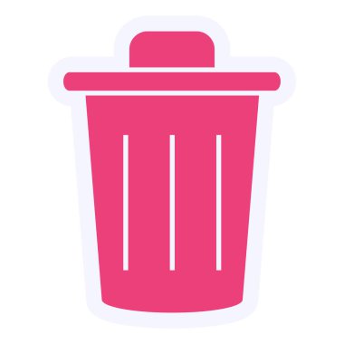 Garbage Vector Glyph Icon Design