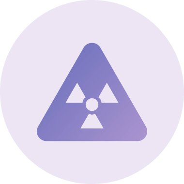 Hazard Vector Glyph Icon Design