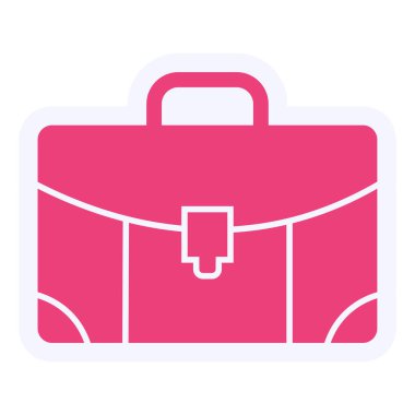 briefcase, web icon simple illustration