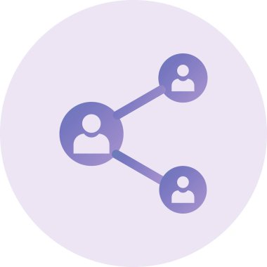 Ağ Vektörü Kabartma Simgesi Tasarımı 