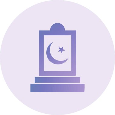 Cementary web icon vector illustration 