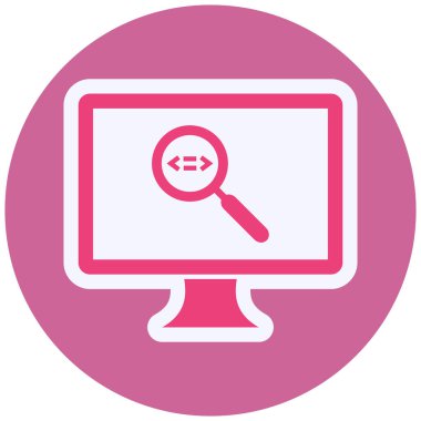 seo and development icon in trendy style