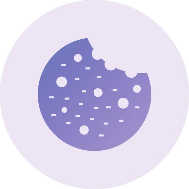 Cookie food. web icon simple design