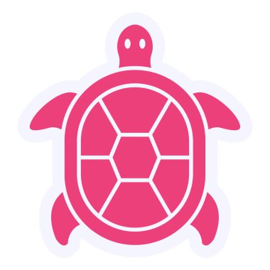 Tortoise  web icon vector illustration