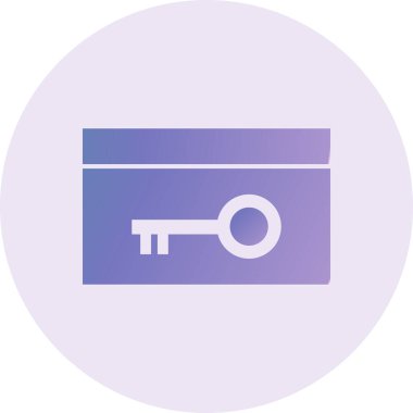 Anahtar. Web simgesi basit illüstrasyon 