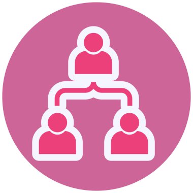 business people vector icon modern simple illustration. Collaborative 