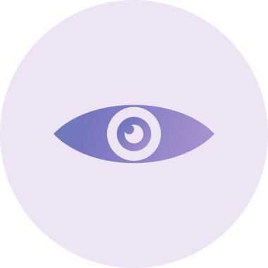 web eye icon vector illustration