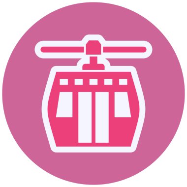 Kayak Kaldırma Vektörü Kabartma Simgesi Tasarımı