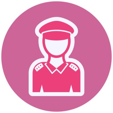 vector illustration of Captain 