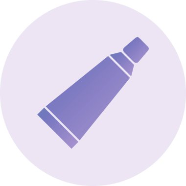 Diş macunu. Web simgesi basit tasarım