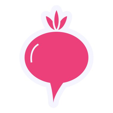 Turnip Vector lyph Icon Design