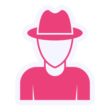 Explorer icon, vector illustration