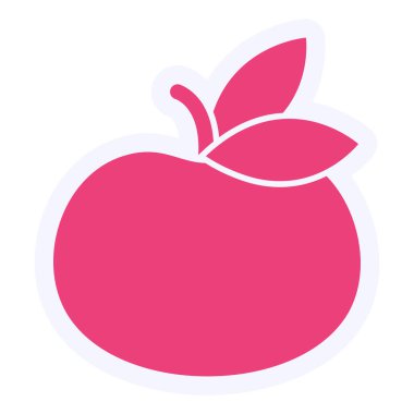 Mandarin Vector lyph Icon Design