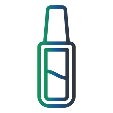 tırnak cilası simge vektör çizim